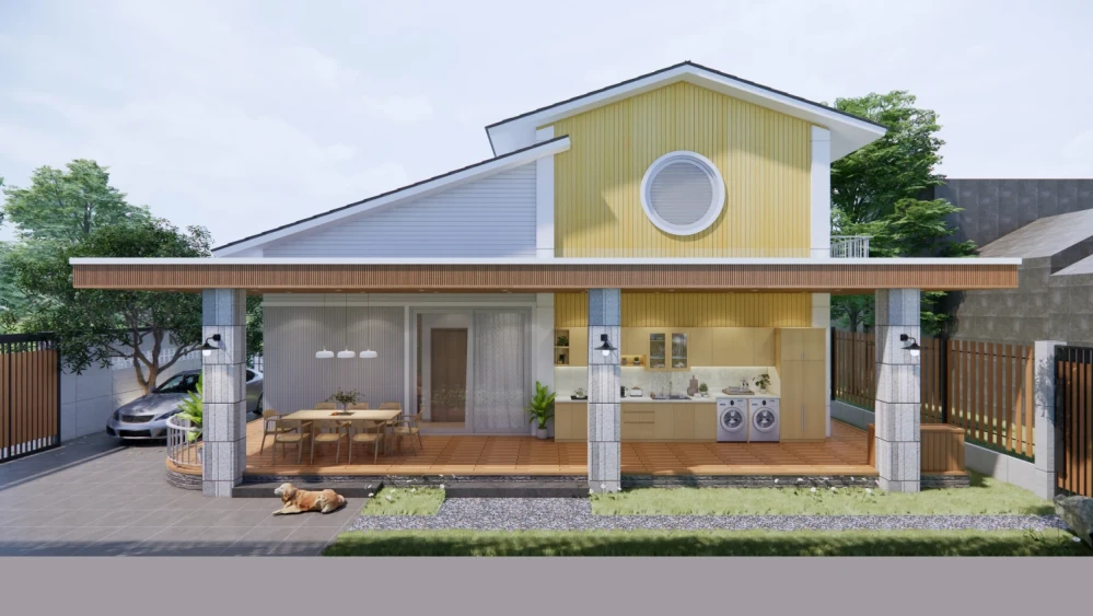 Thiết kế và thi công biệt thự nghỉ dưỡng, nhà vườn, homestay