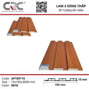 Tấm ốp lam 3 sóng thấp L3-9018AP