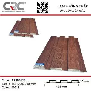 Tấm ốp lam 3 sóng thấp L3-M012AP