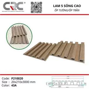 Tấm ốp lam 5 sóng cao C5-43A-AR