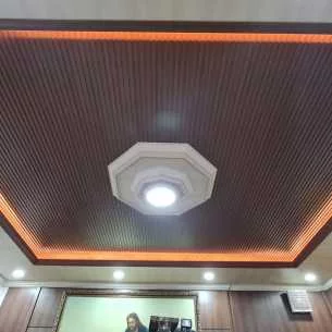 Mẫu 3 - Trần giật cấp Nano + Lam sóng