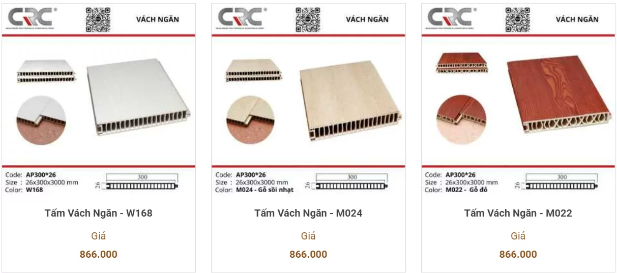 tam vach ngan nhua gia go 01