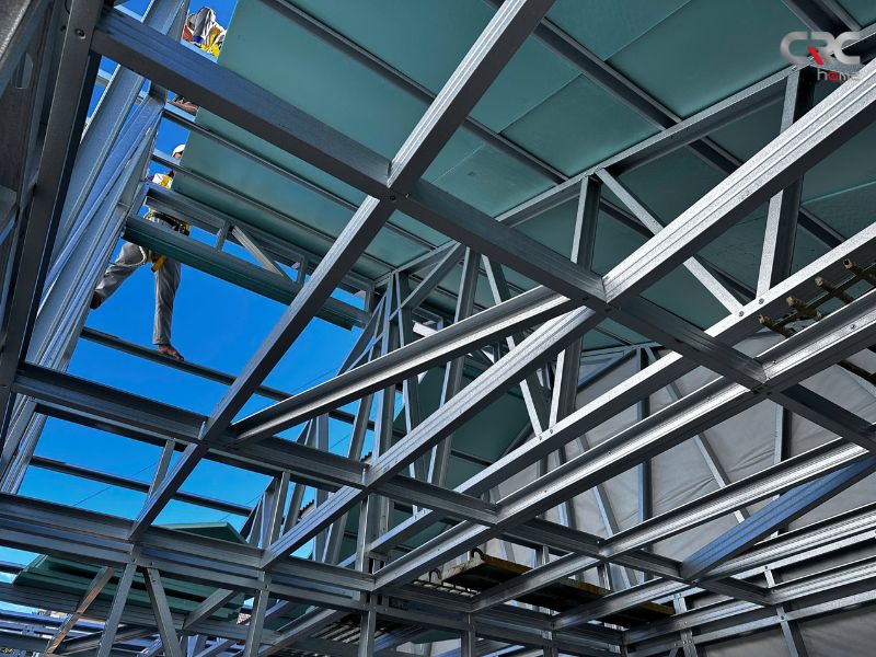 Căn nhà thép G550 CRChome ở Lâm Đồng