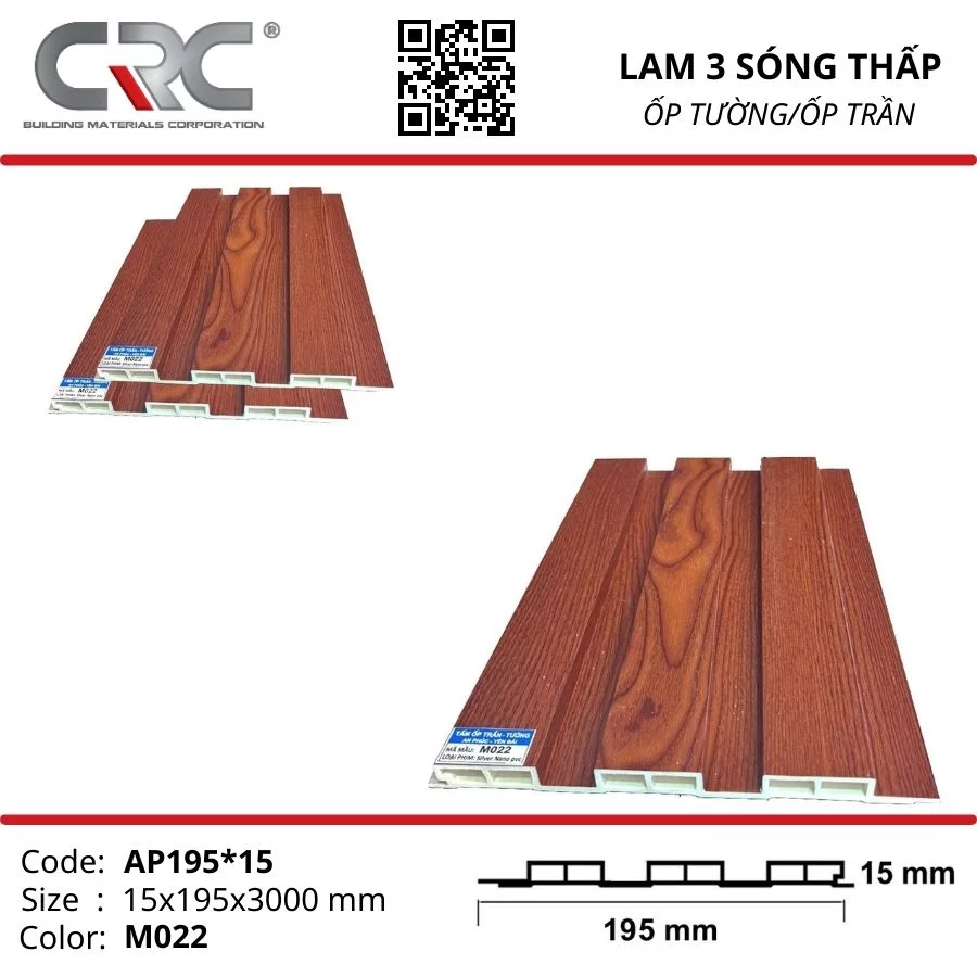 Tấm ốp lam 3 sóng thấp L3-M022AP
