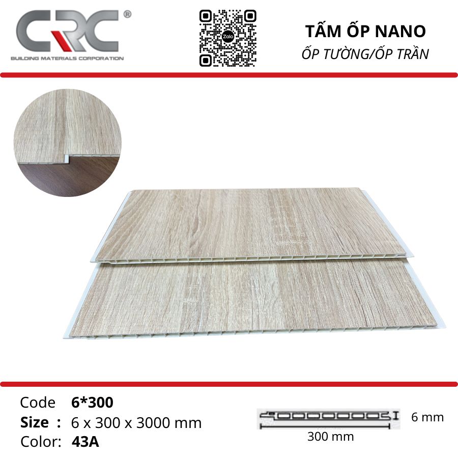 Tấm ốp nano 300-43A